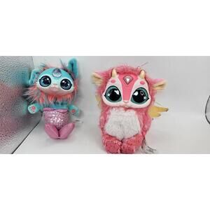 Pair of Fantasy Plush Collectible Toys